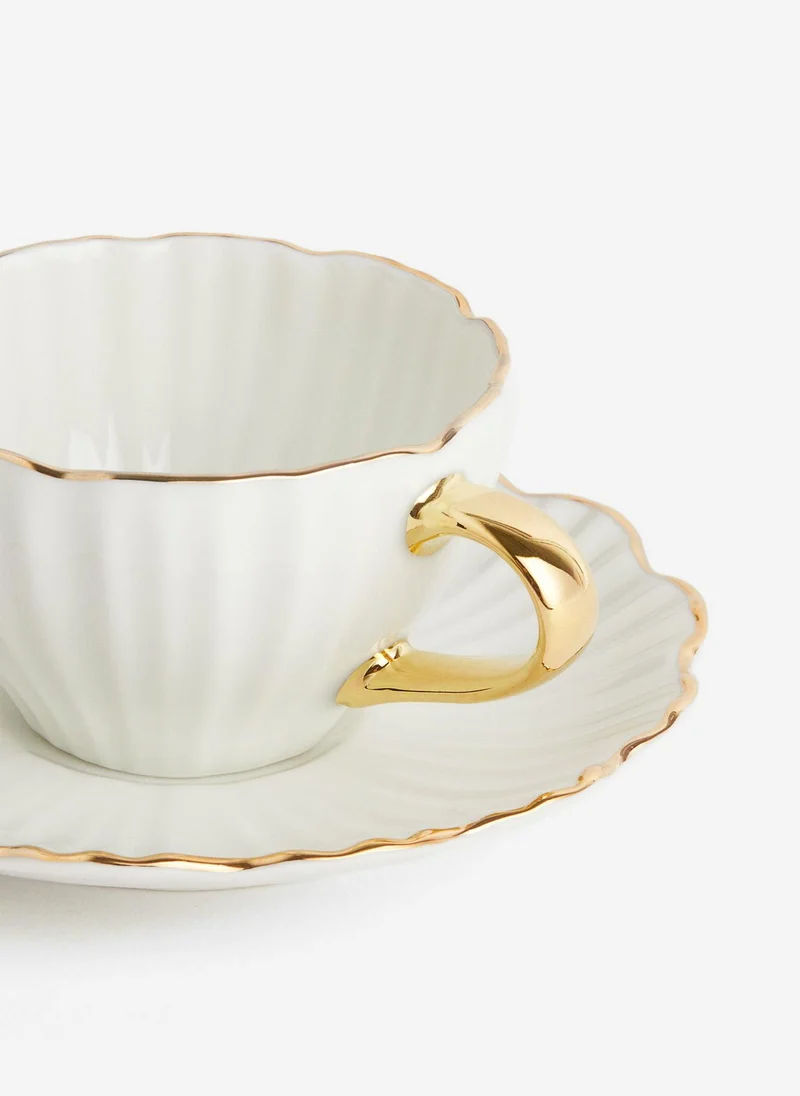 H&M Espresso Cup And Saucer