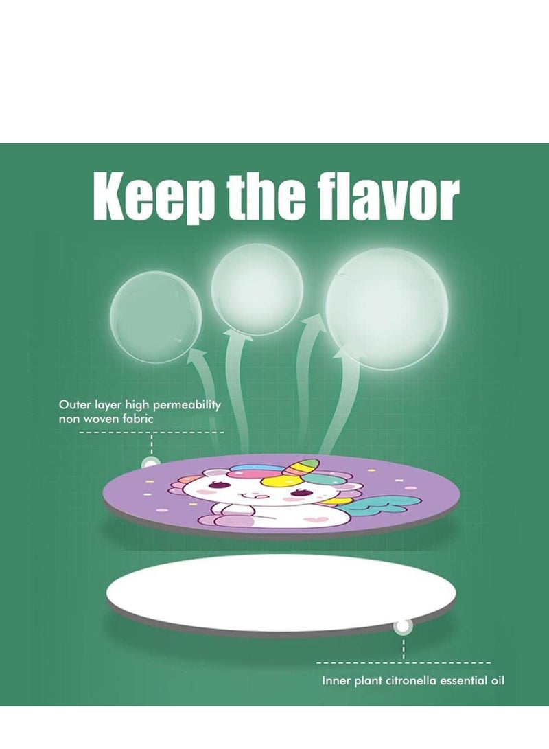 Mosquito Repellent Stickers, 240 Pcs Natural Patches for Kids and Adults, DEET Free, Anti-Mosquito Cartoon for Outdoor Camping Traveling Fishing - Image 2