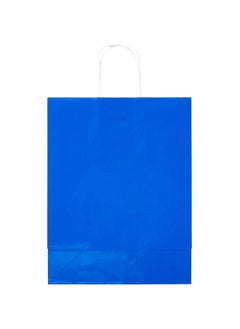 PARTY FUN Paper Gift Bags Set of 10pcs, 8x15x21cm: Stylish Packaging for Special Occasions Dark Blue Color  - Image 4