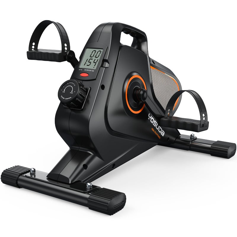 YOSUDA Under Desk Bike Pedal Exerciser - Magnetic Mini Exercise Bike, Desk Pedal Bike for Home/Office Workout - Image 1