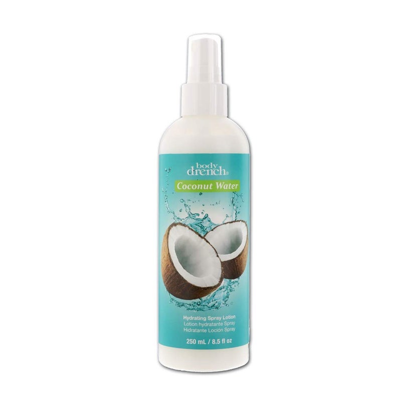 Body Drench Coconut Water Hydrating Spray Lotion for All Skin Types 85 fl oz