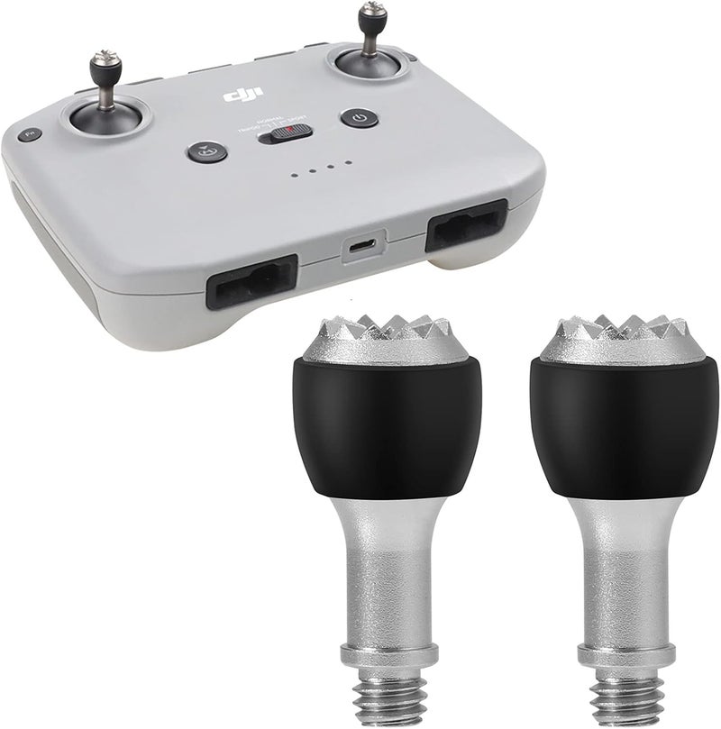 Hanatora RC-N3/N1/N2/N1C Remote Controller Sticks for DJI Neo,Mavic 3,Mini 4K/2 SE,Mini 4/3 Pro,Air 3S/3/2S,Air 2,Metal Aluminum Control Joysticks Thumb Rocker Accessories - Image 1