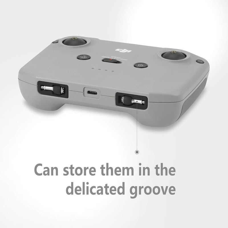 Hanatora RC-N3/N1/N2/N1C Remote Controller Sticks for DJI Neo,Mavic 3,Mini 4K/2 SE,Mini 4/3 Pro,Air 3S/3/2S,Air 2,Metal Aluminum Control Joysticks Thumb Rocker Accessories - Image 5