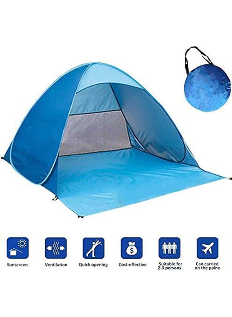 Generic Portable Outdoors Beach Tent Automatic Pop Up Anti UV Beach Tent  - Image 5