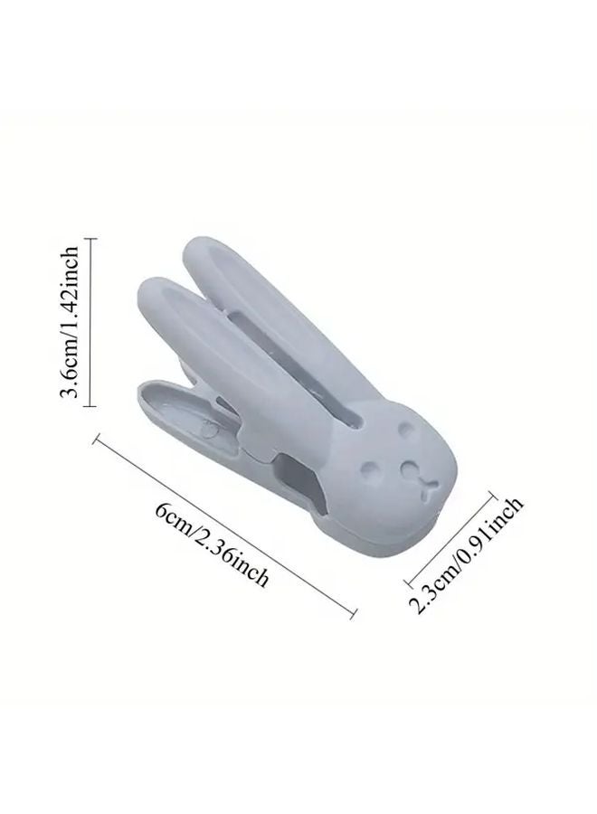 Rabbit Clothespins 12pcs Heavy Duty Bunny Laundry Clips For Drying Towels Curtains - Image 5