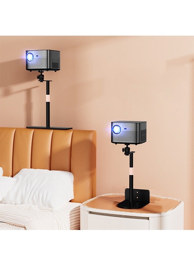 Alloy Projector Stand with 360 Degree Metal Gimbal for Desktop or Sofa Bed,25-37 cm Height Adjustable  - Image 1