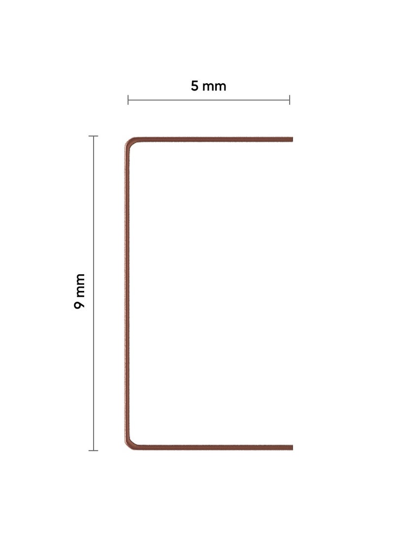 ErichKrause Staples №10 brass-plated (box 1000 pcs) - Image 3