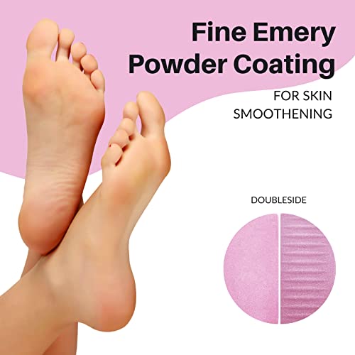 TRITON Emery Professional Dual Sided Foot Scraper, Filer for Hard and Dead Skin Callus Remover, Pedicure Foot Scrubber for Men and Women - Image 2