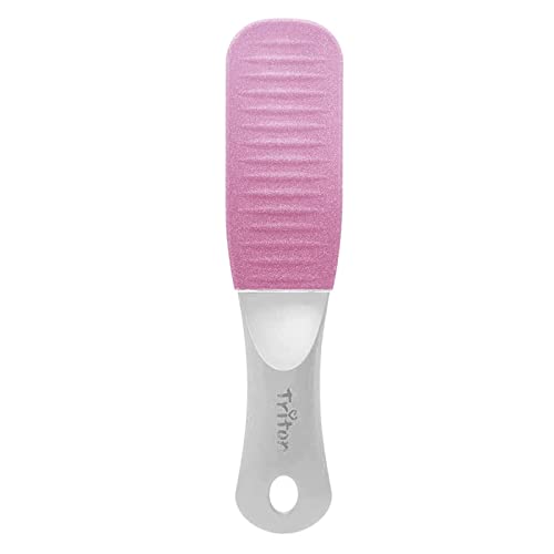 TRITON Emery Professional Dual Sided Foot Scraper, Filer for Hard and Dead Skin Callus Remover, Pedicure Foot Scrubber for Men and Women - Image 1