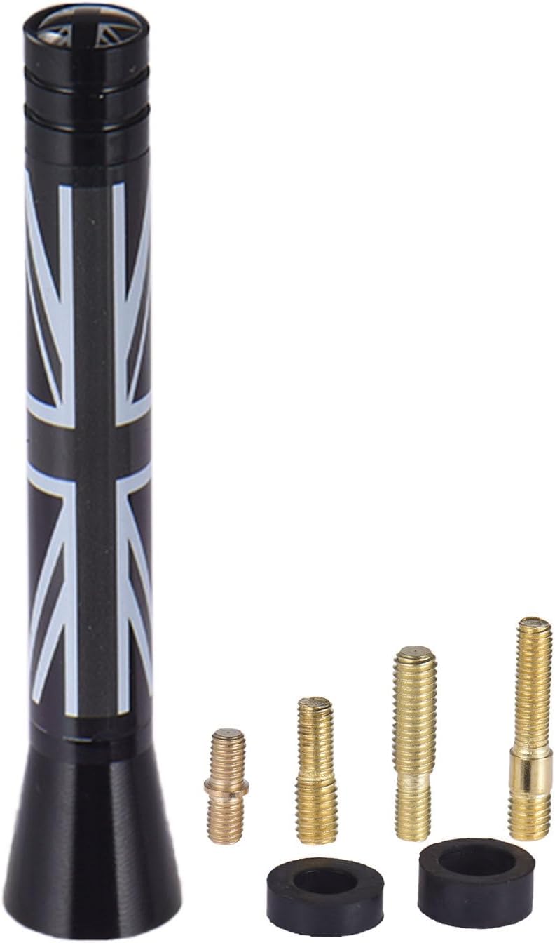 Car Antenna Replacement | Universal Short Antenna Replacement Mast for Vehicles | Aluminum Alloy Short Automotive Antenna with Copper Internal AM/FM Radio Reception for aut - Image 5