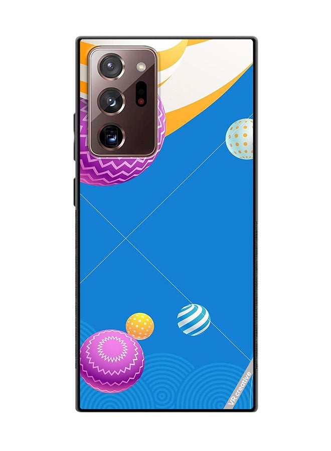 VR CREATIVE Protective Case Cover For Samsung Galaxy Note20 Ultra 5G Abstract Design Multicolour - Image 1