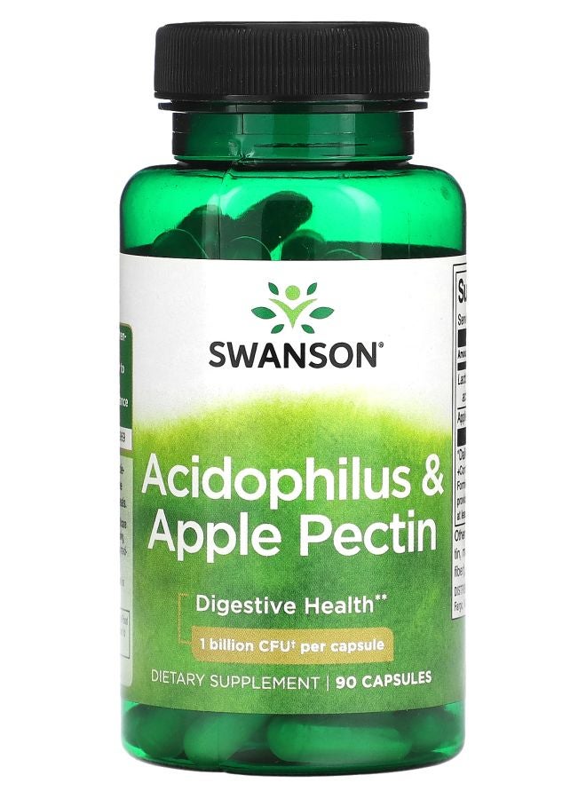 Acidophilus & Apple Pectin 1  Billion CFU 90 Capsules