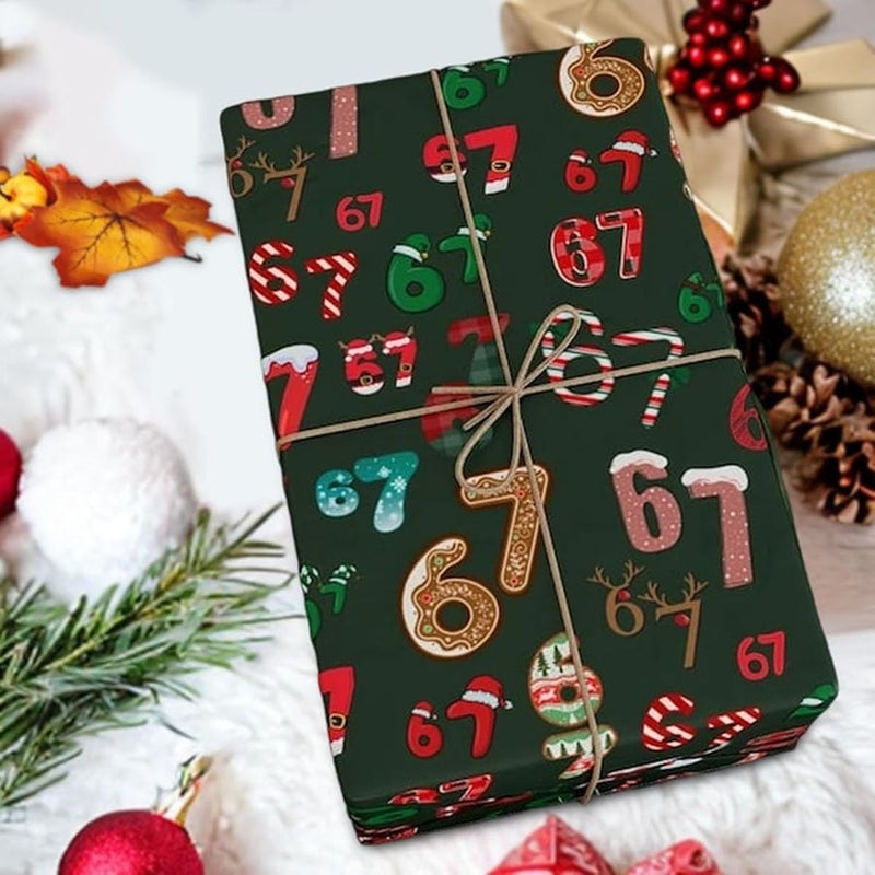 Style B Floral Wrapping Tissue Paper for Bouquet Gift Packaging Wedding New Year Festive - Image 5