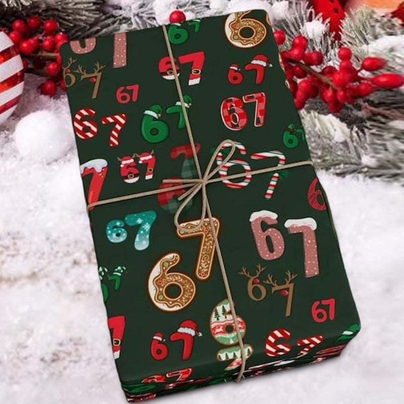 Style B Floral Wrapping Tissue Paper for Bouquet Gift Packaging Wedding New Year Festive - Image 4