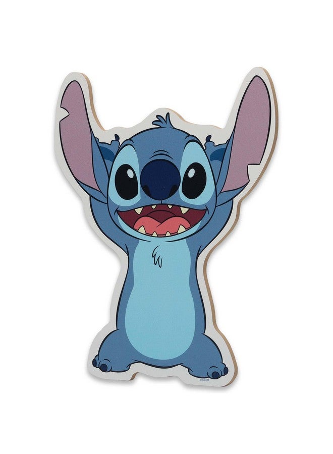 Open Road Brands Disney Lilo and Stitch Die Cut Wood Wall Decor - Adorable Stitch Wall Art for Kids' Bedroom, Play Room or Movie Room - Image 2