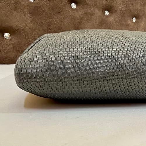 CUSHIO Memory Foam Pillow - 22"x14"x3.5" Inches (Pack of 1) - Orthopedic Bed Pillow for Neck & Shoulder Pain Relief - Wake Up Refreshed - Free Pillow Cover (Grey) - Image 2