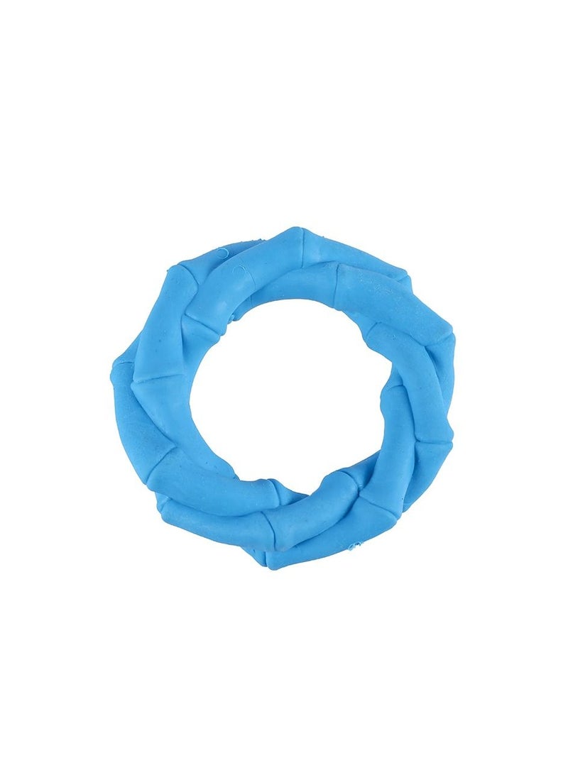 Generic Pet Biting Toy Colorful Teeth Grinding Anti Biting Round Bamboo Ring Throwing Toy Ball * 6  - Image 4