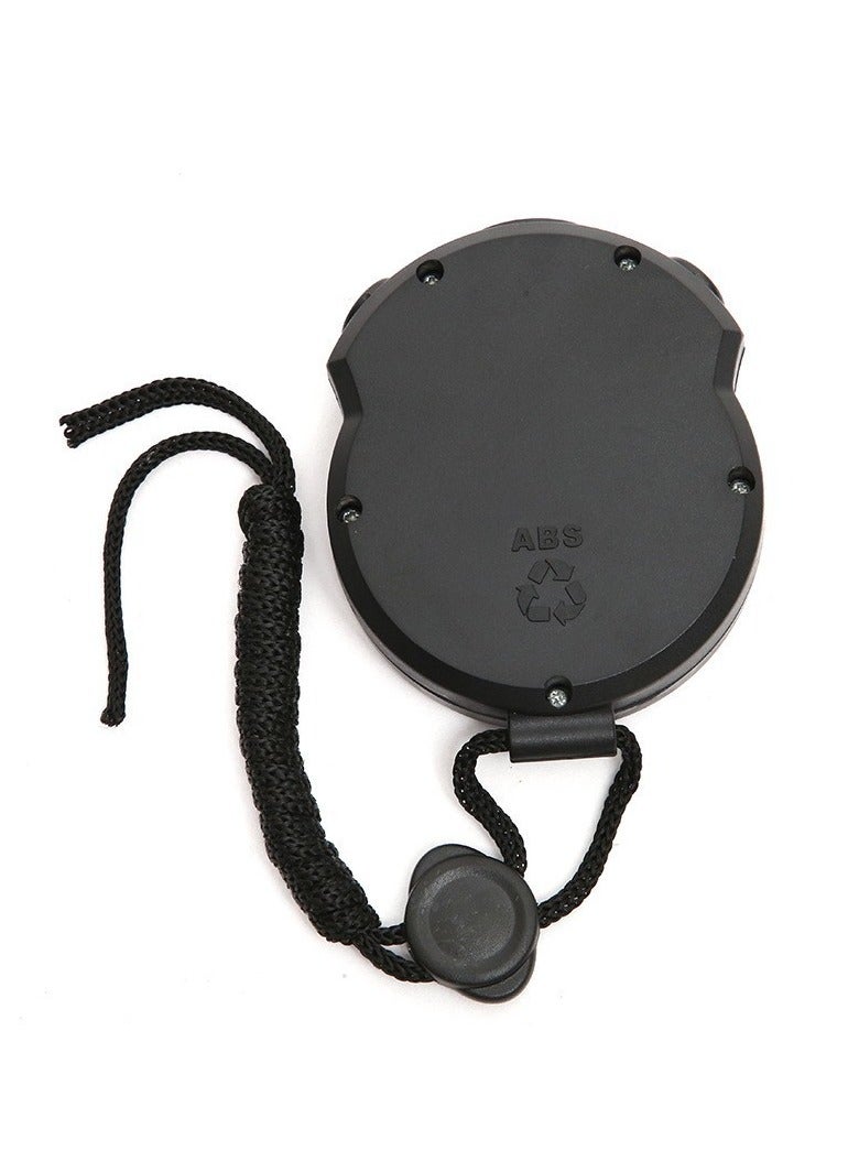 OMEVE Digital Handheld LCD Chronograph Sports Stopwatch Timer Stop Watch With String 7.9*6.2*1.8CM - Image 3