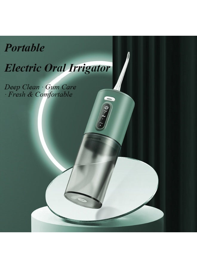 Interstella Cordless Rechargeable Water Flosser for Teeth – 5 Jet Tips, 3 Cleaning Modes, Portable IPX7 Waterproof Oral Irrigator for Gum, Braces & Tongue Cleaning - Image 2