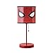 Idea Nuova Spiderman Stick Table Kids Lamp with Pull Chain Themed Printed Decorative Shade red and Black - Image 3