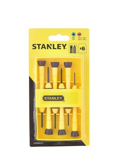 Stanley Precision Screwdriver 6 Piece Set 
