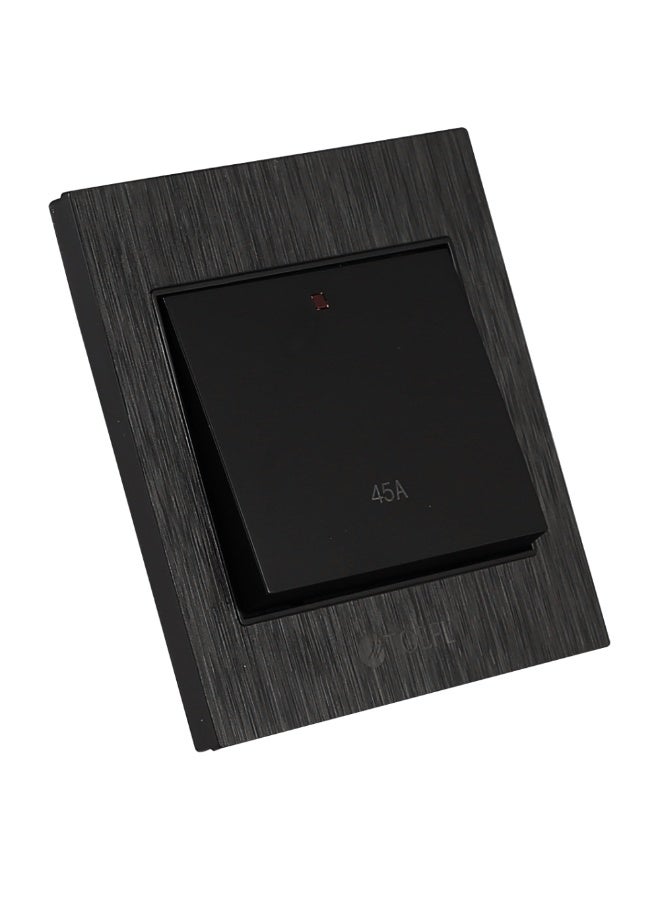 TOEFL Square Air Conditioner Switch – 45A, Stone Black Color, TOEFL - Image 1