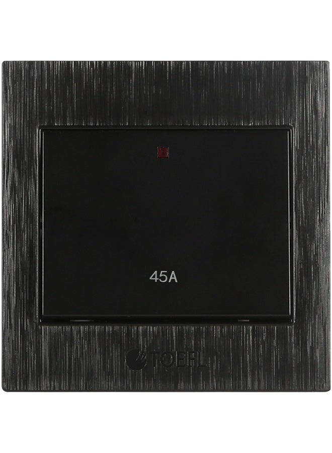 TOEFL Square Air Conditioner Switch – 45A, Stone Black Color, TOEFL - Image 2
