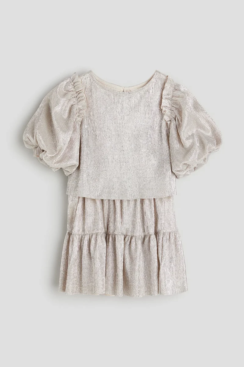 H&M 2-piece shimmering set