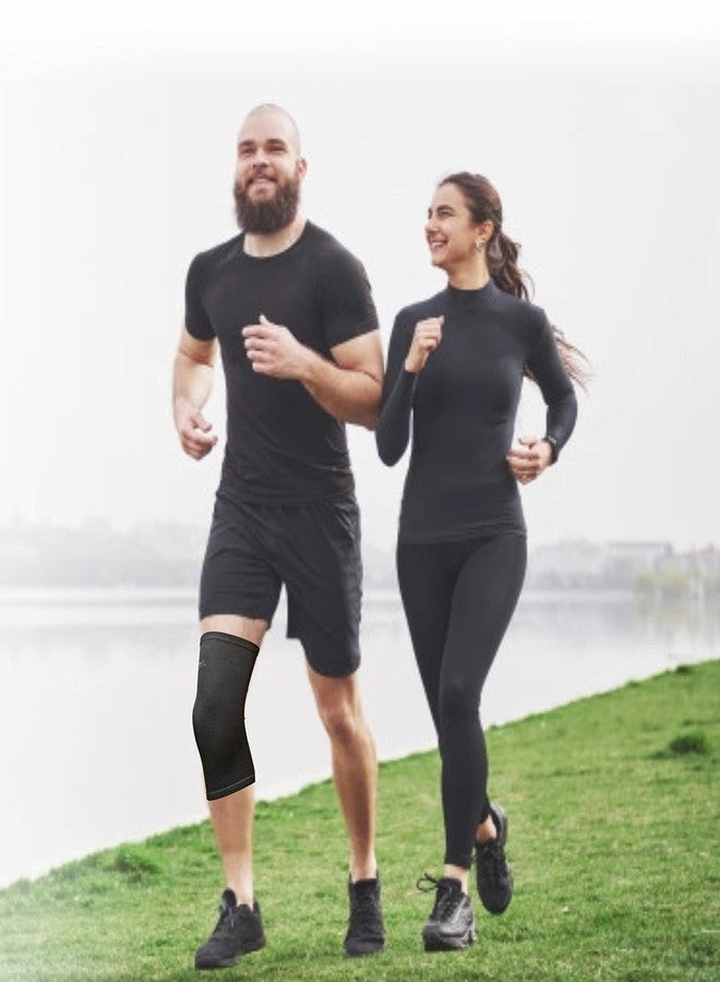 IGR دعامة الركبة IGR Easy Knee CAP Comfort STYLE | دعامة للركبة لتخفيف آلام الركبة، مناسبة للرياضات، كرة القدم، الكريكيت، المشي والتمارين الرياضية | (مقاس كبير جدًا - 100 كجم فأكثر) - Image 2