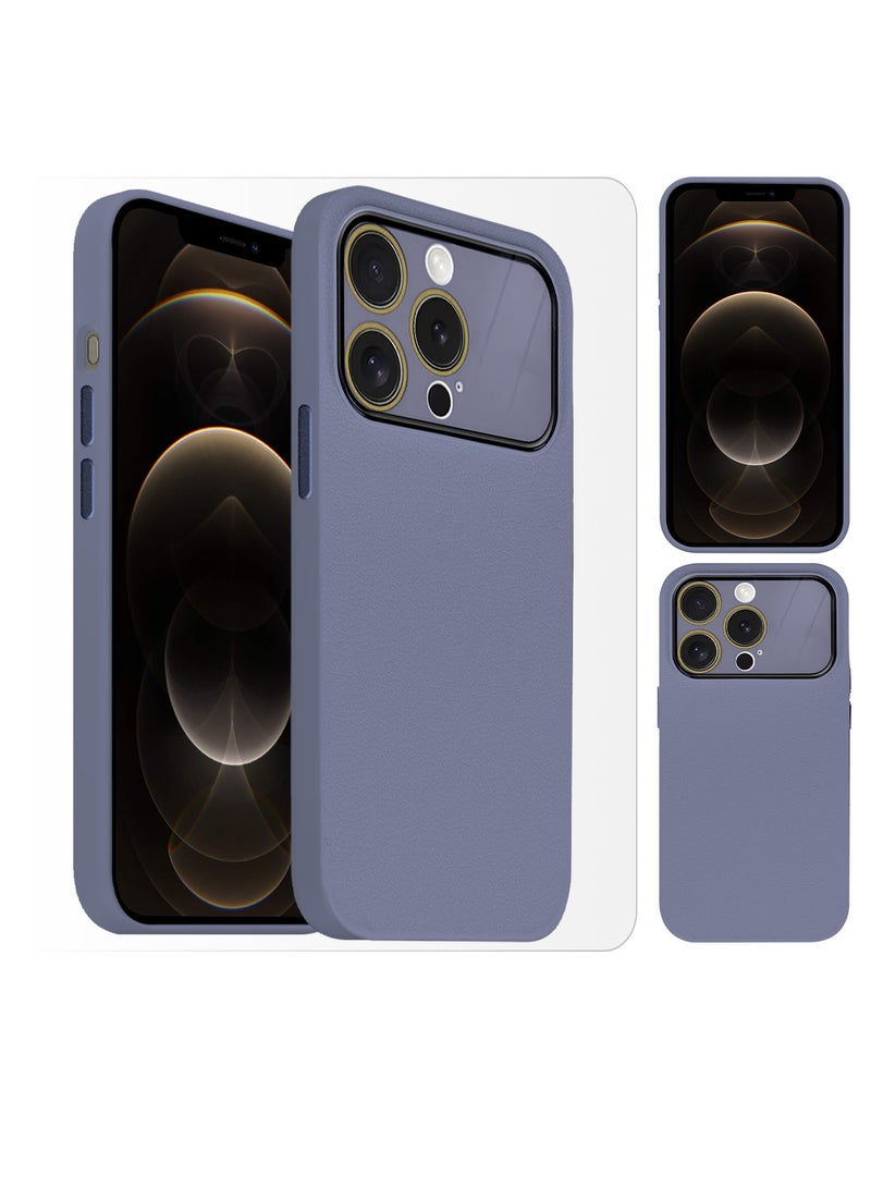 CATANES Hard Silicone Case Cover for Apple iPhone 12 Pro Max - Cover with Camera Protection Bumper - Auto Focus Design - Purple - Image 4