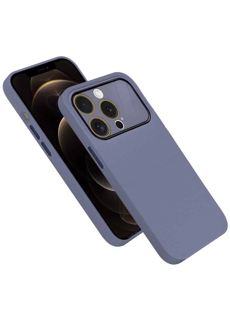 CATANES Hard Silicone Case Cover for Apple iPhone 12 Pro Max - Cover with Camera Protection Bumper - Auto Focus Design - Purple - Image 1