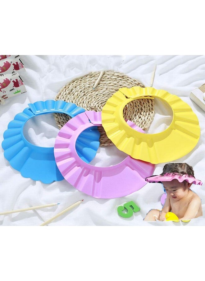 Baby Safe Shampoo Shower Bathing Wash Hair Shield Hat Protection Soft Cap Adjustable Visor Keep The Water Out Of Their Eyes & Face Toddler Kids Children 1Pcs (Blue) - pzsku/Z19DE7C30B89441F3DD5EZ/45/_/1735214521/54b334bf-394c-4026-9599-90aa3ea1f69b