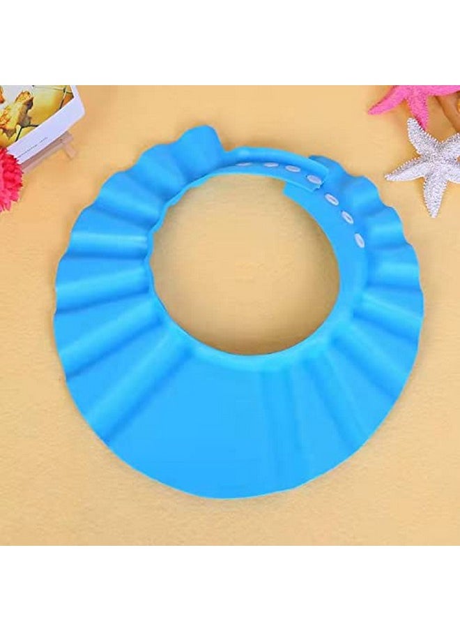 Baby Safe Shampoo Shower Bathing Wash Hair Shield Hat Protection Soft Cap Adjustable Visor Keep The Water Out Of Their Eyes & Face Toddler Kids Children 1Pcs (Blue) - pzsku/Z19DE7C30B89441F3DD5EZ/45/_/1735214538/f96cc3e4-1a0b-46e7-b0f3-bff1434cd8ee