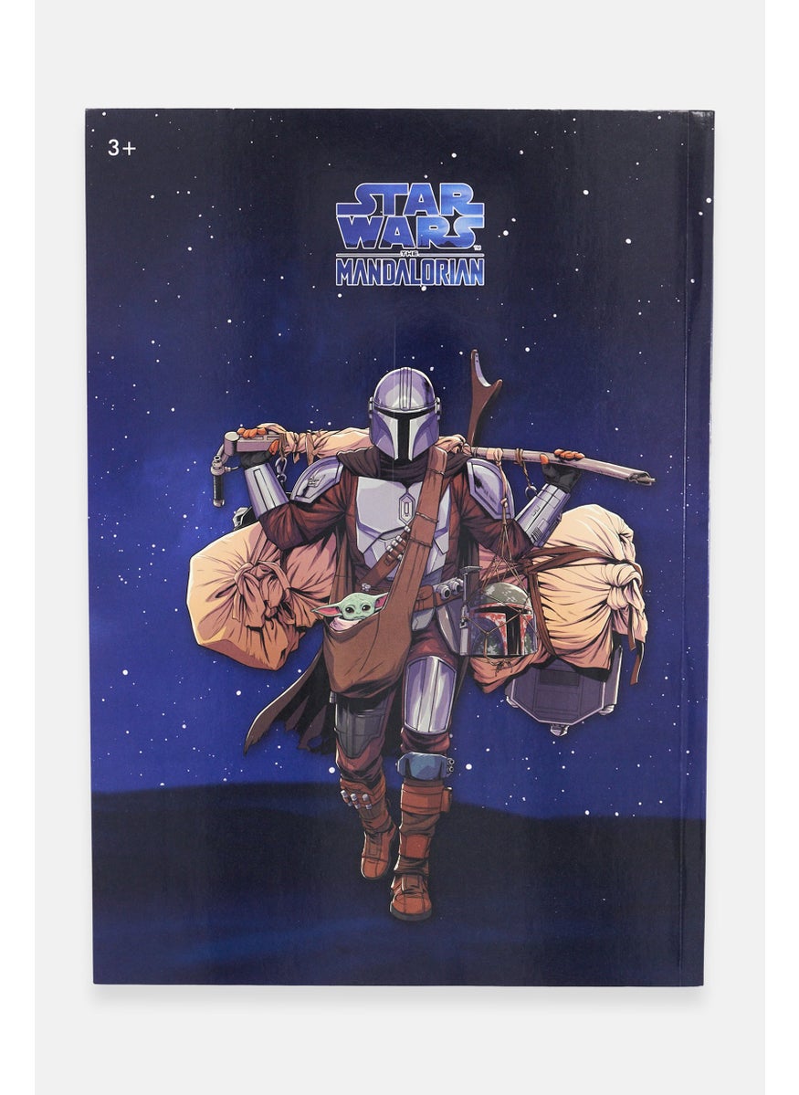 STAR WARS A4 Arabic Notebook, Blue  - Image 1