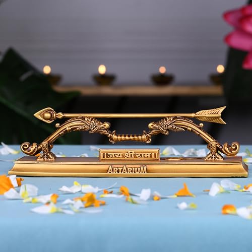 Artarium Jai Shree Ram Dhanush Statue Showpiece Figure for Car Dashboard Home Decor Office Decor and Pooja Room (Ram Dhanush 7.5 Inch) - Image 2