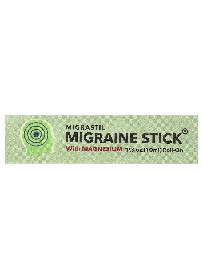 Migrastil Migrastil, Migraine Stick® with Magnesium, 0.33 oz (10 ml)  - Image 2