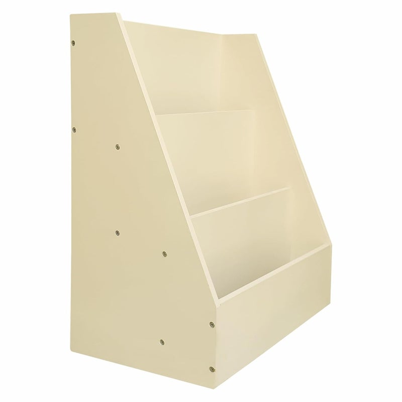 Tantrums Montessori Wooden Bookshelf for Kids - Front Facing Book Storage Organizer for Toddlers - Image 1