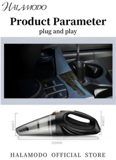 Handheld Vacuum with High Power Cordless Car Vacuum Cleaner Rechargeable Mini Portable Wet Dry Hand Held Vacuum Cleaner for Car & Home & Pet Hair & Office Excellent Housework Helper - pzsku/Z19DEA4A5C732DC9377F7Z/45/_/1730196097/09e88177-1a23-4d5f-a665-a0fbac5035ee