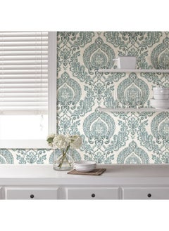 Nu1702 Kensington Damask Peel & Stick Wallpaper Blue - pzsku/Z19DEAF27BB4B8589FD19Z/45/_/1720090466/0a6c07a2-fdb9-4235-9149-b965653fa1ec