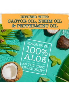 MAUI MOISTURE Maui Moisture Strength & Length + Castor & Neem Oil Conditioner, Curly Hair Product for Dry, Damaged Hair, 13 Fl Oz  - Image 4