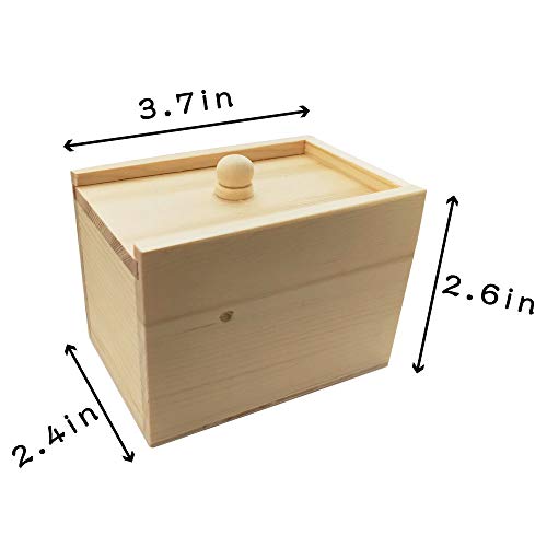 Rtudan Original Spider Scare Prank Box, Hilarious Wooden Scare Box,Handmade Fun Joke Scarebox Toy,Practical Gift Toy Spider Prankoy Prank for Kids Adults - Image 2