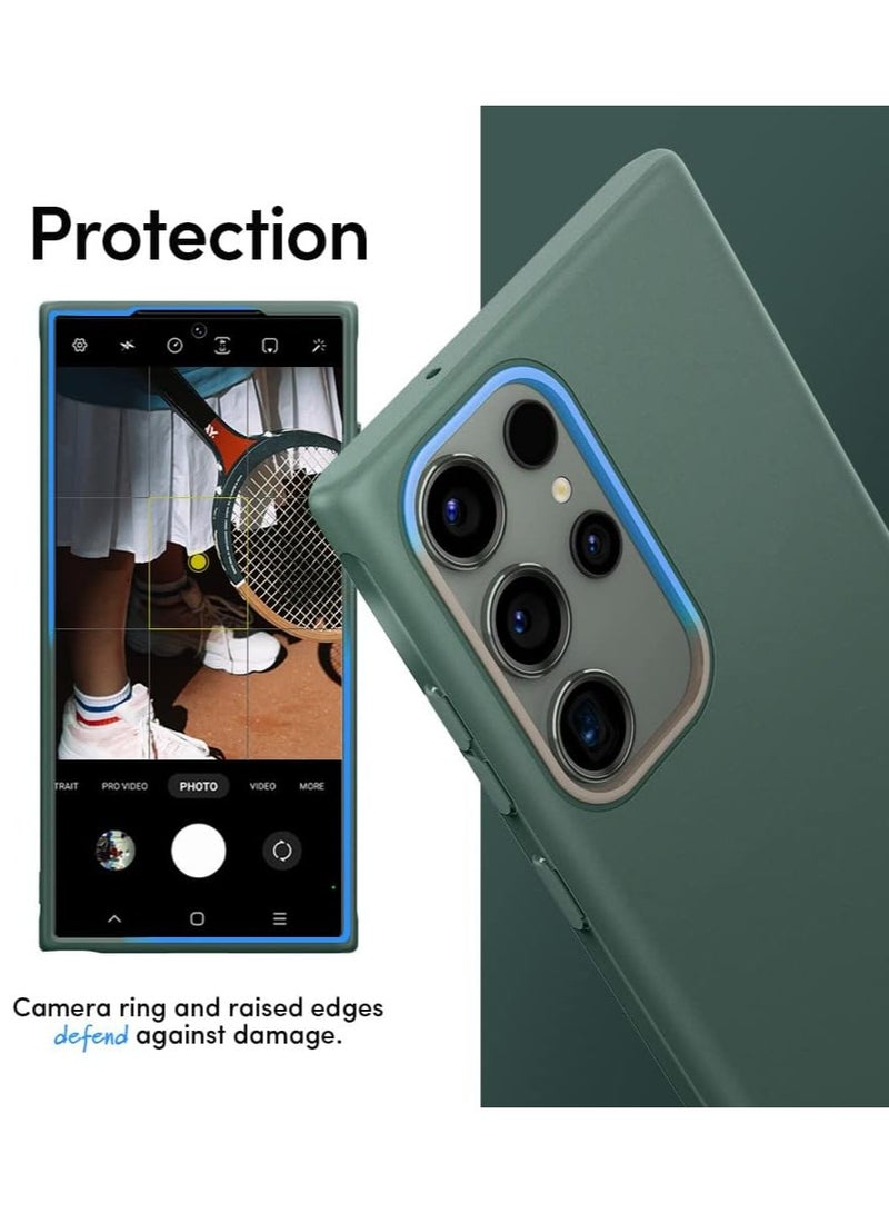 CYRILL Ultra Color Compatible with Samsung Galaxy S23 Ultra Case Cover [Matte Anti-Fingerprint] -Kale - Image 4