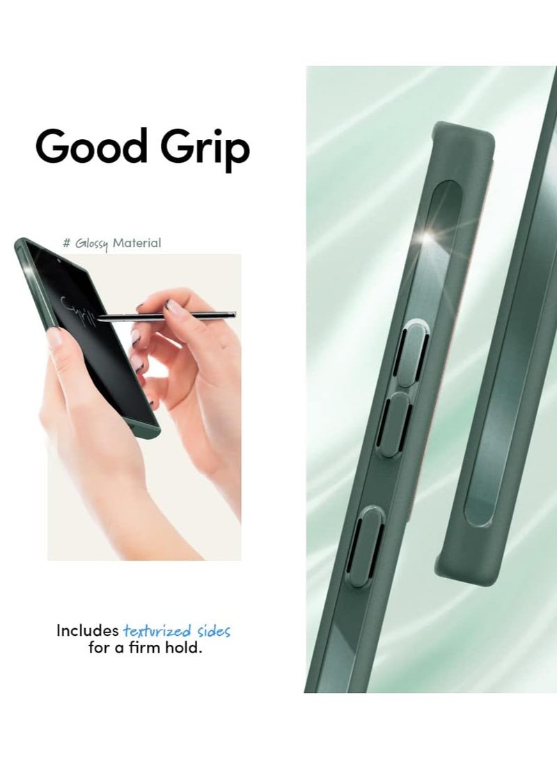 CYRILL Ultra Color Compatible with Samsung Galaxy S23 Ultra Case Cover [Matte Anti-Fingerprint] -Kale - Image 5