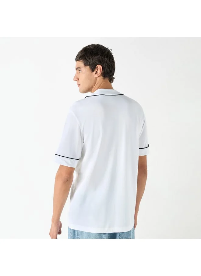 STARTER Starter Regular Fit Printed V-neck Shirt