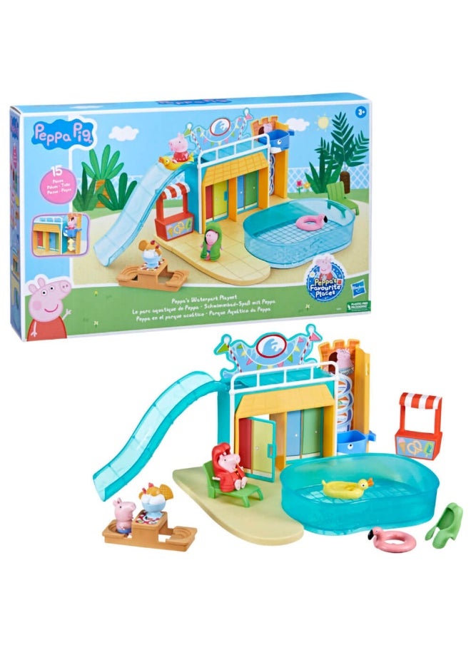 Peppa Pig Peppa'S Waterpark Playset  - Image 1