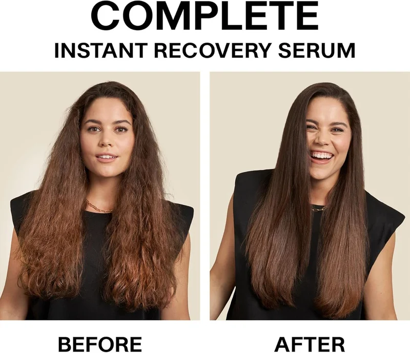 JVN JVN Complete Instant Recovery Serum - Leave-In Anti Frizz Hair Serum for All Hair Types, 3.4 Fluid Ounces