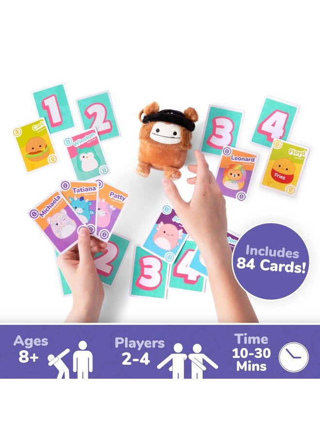WHAT DO YOU MEME? Squishmallows Take4 by Relatable, Fun Card Games for Family Game Night, Great for Kids Games, Fun Gifts, Includes 1 Exclusive Collectible Squishmallows, 84 Cards, and Instructions - Image 4