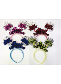 Happy Birthday Neon Color Birthday Crown 12 Pieces - pzsku/Z19DF390A26621BEAE483Z/45/_/1741299075/6895b627-75e5-492d-ab83-d044ebc3e7fb