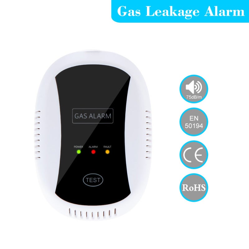 Gas Alarm: High Sensitivity Stability Reliability - Low Consumption Long Usage Time Combustible Gas Sensor for Home Security Natural Gas Leakage Detection - Image 1
