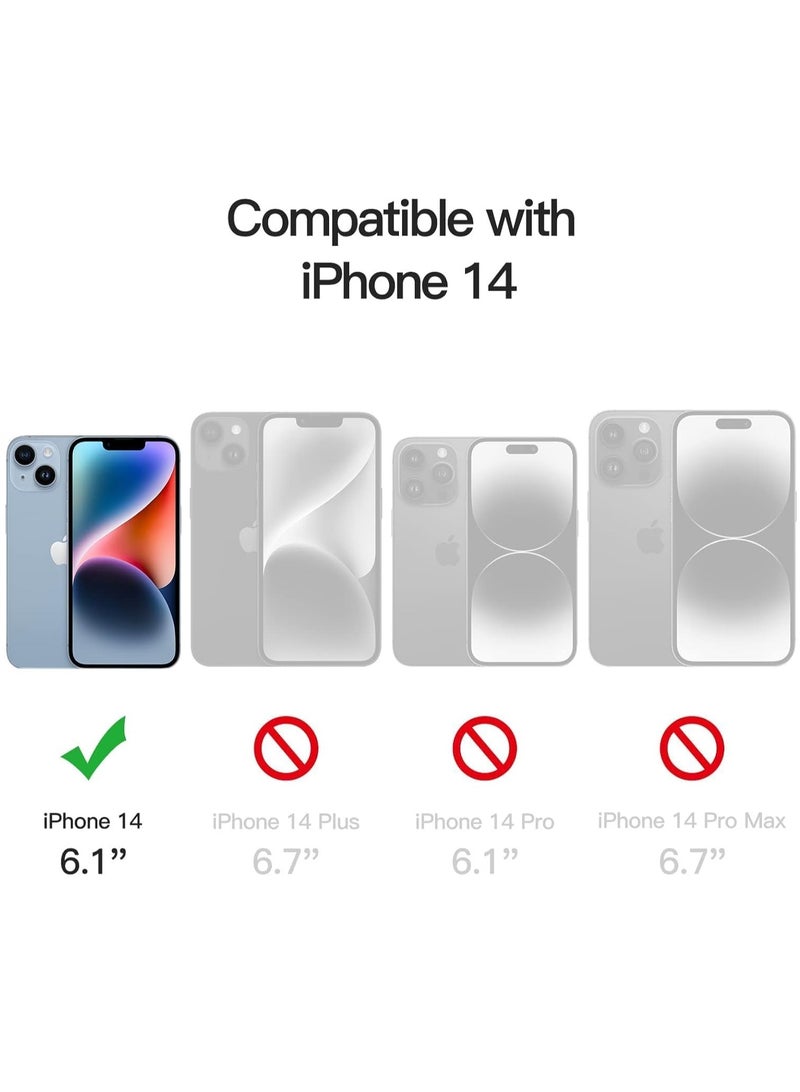 MIGOFAST IPhone 14  Matte Privacy Ceramic Matte Privacy  Screen Protector Film  Matte  Anti-Spy, Full Adhesive Flexible  Not Glass Anti-Spy Full Adhesive Flexible Film - Image 2